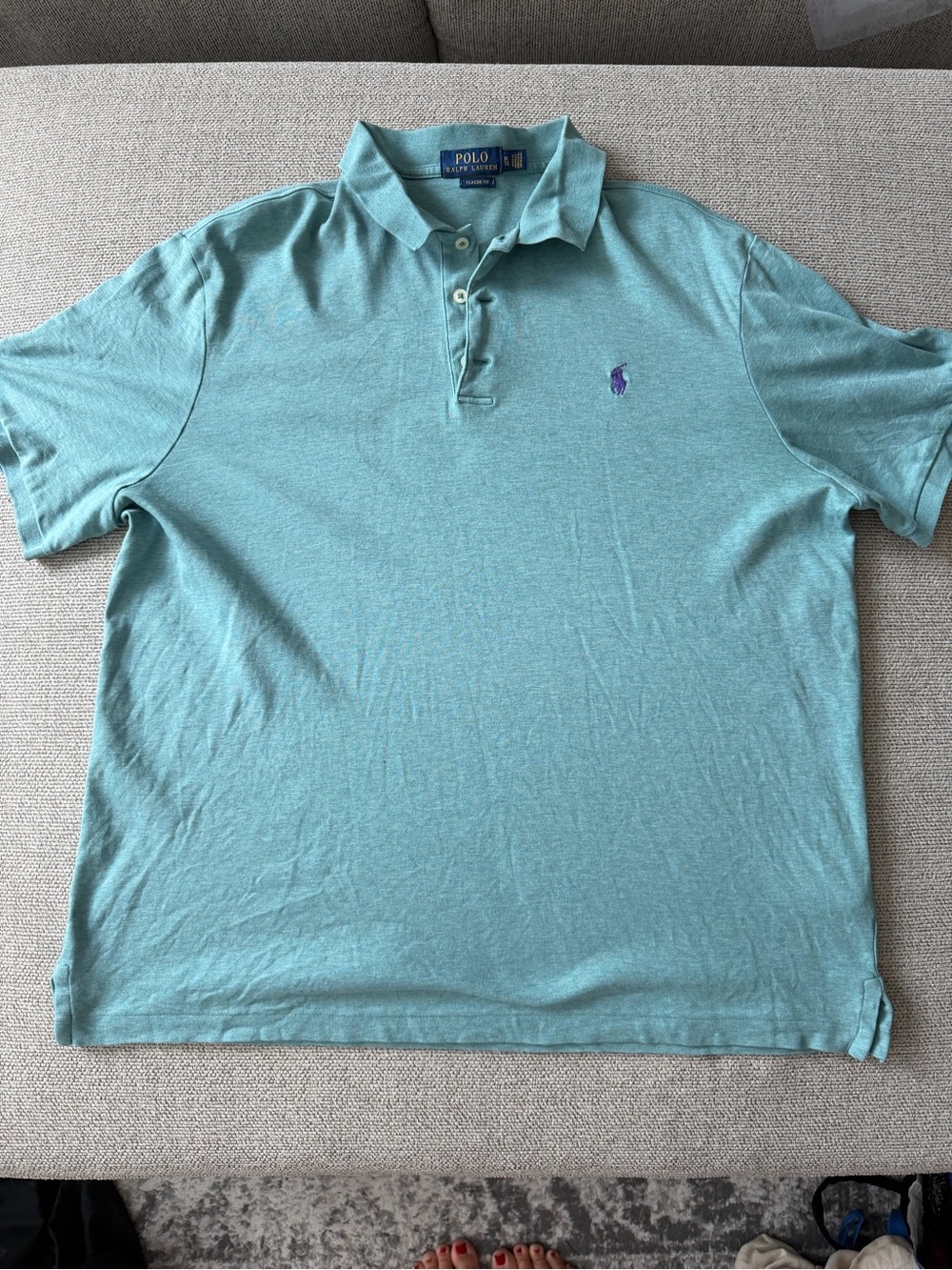Polo by Ralph Lauren Men's Green Classic Polo